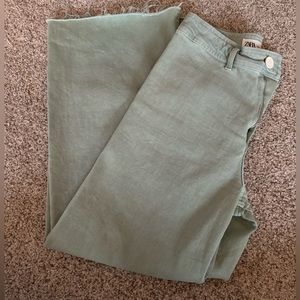 ZW the Marine Straight Jeans light green